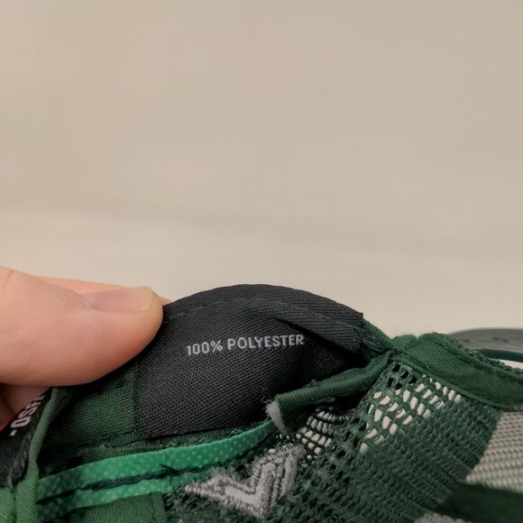 Pacific Headwear Men's Snapback Mesh Back Hat Green OSFA Embroidered Indian Head - Picture 8 of 8